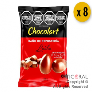 CHOCOLART BAO DE REPOSTERIA LECHE 8 X 500 GR